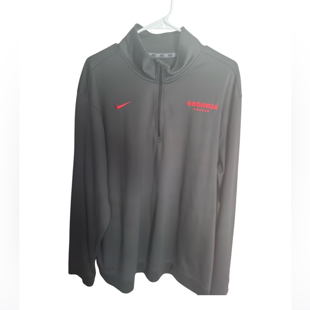 Nike UGA soccer Dri-FIT Quarter-Zip Jacket